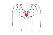 Valentines Day Heart Characters, a Healthcare Illustration by the_myro (Thumbnail 15 of 21)