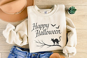 Happy Halloween Black Cat PNG, an Illustration by SharpMarketplace (Thumbnail 8 of 9)