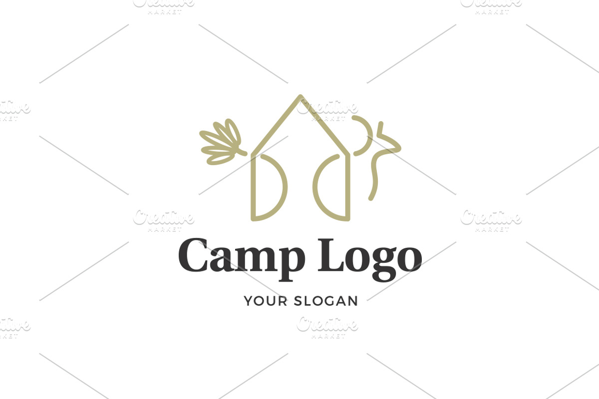 Camp logo, a Branding & Logo Template by Super Accurate