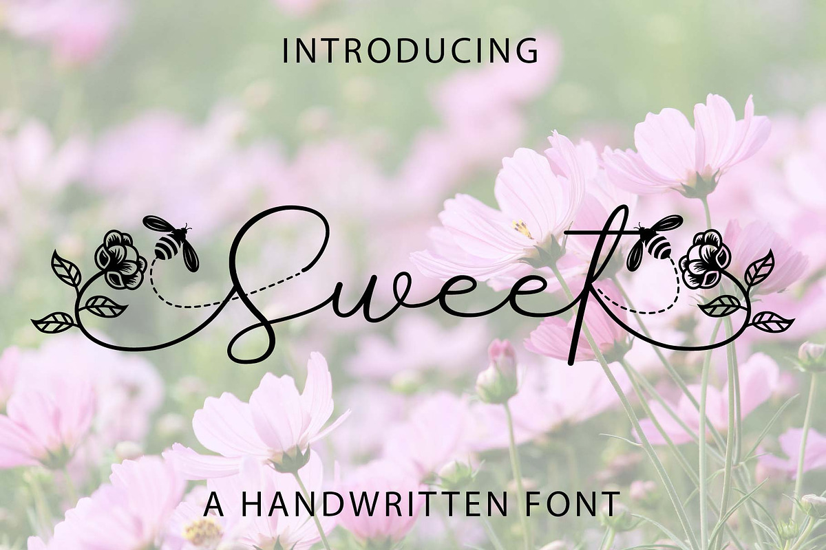 Sweet Script Font, a Script Font by Densu Creative (Photo 1 of 7)