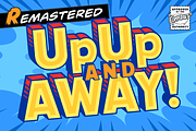 Up Up and Away, a Sans Serif Font by Comicraft Fonts (Thumbnail 1 of 5)