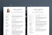 Modern Resume Template ANNA A4, a Resume Template by Graace Studio (Thumbnail 2 of 4)