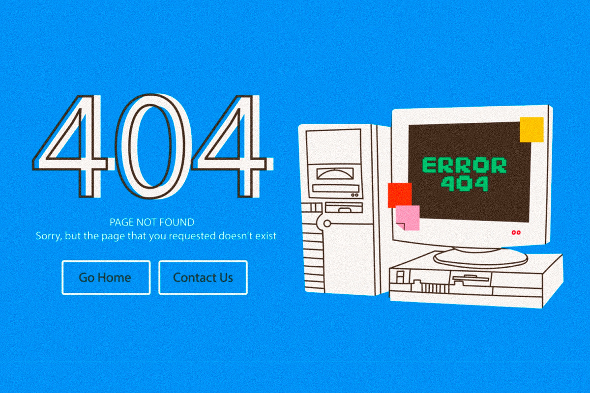 Error 404 pages, a Work Illustration by Twisted Tail (Photo 2 of 8)