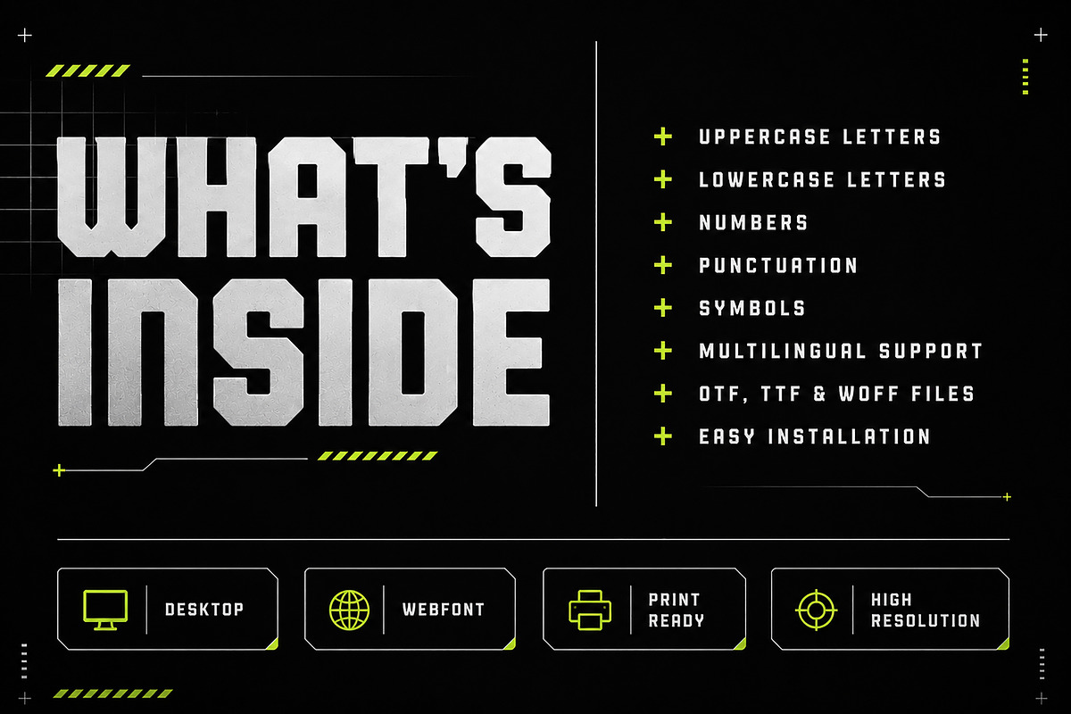 Bloxen, a Slab Serif Font by Wow Magic (Photo 5 of 5)