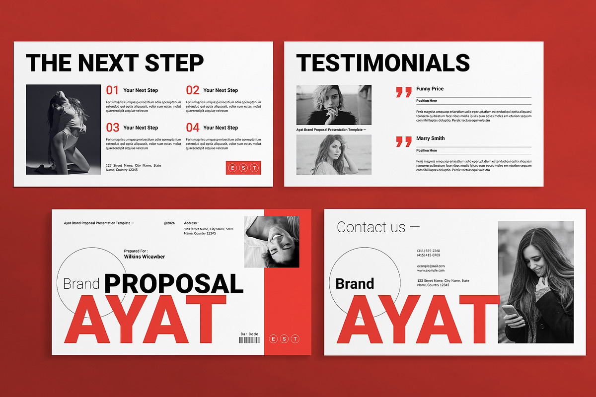 Ayat Brand Proposal Template, a Presentation Template by GoldenGrid Studio (Photo 5 of 6)