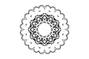 Black and White Mandala Patterns Set, a Decorative Illustration by NJ Himel (Thumbnail 80 of 101)