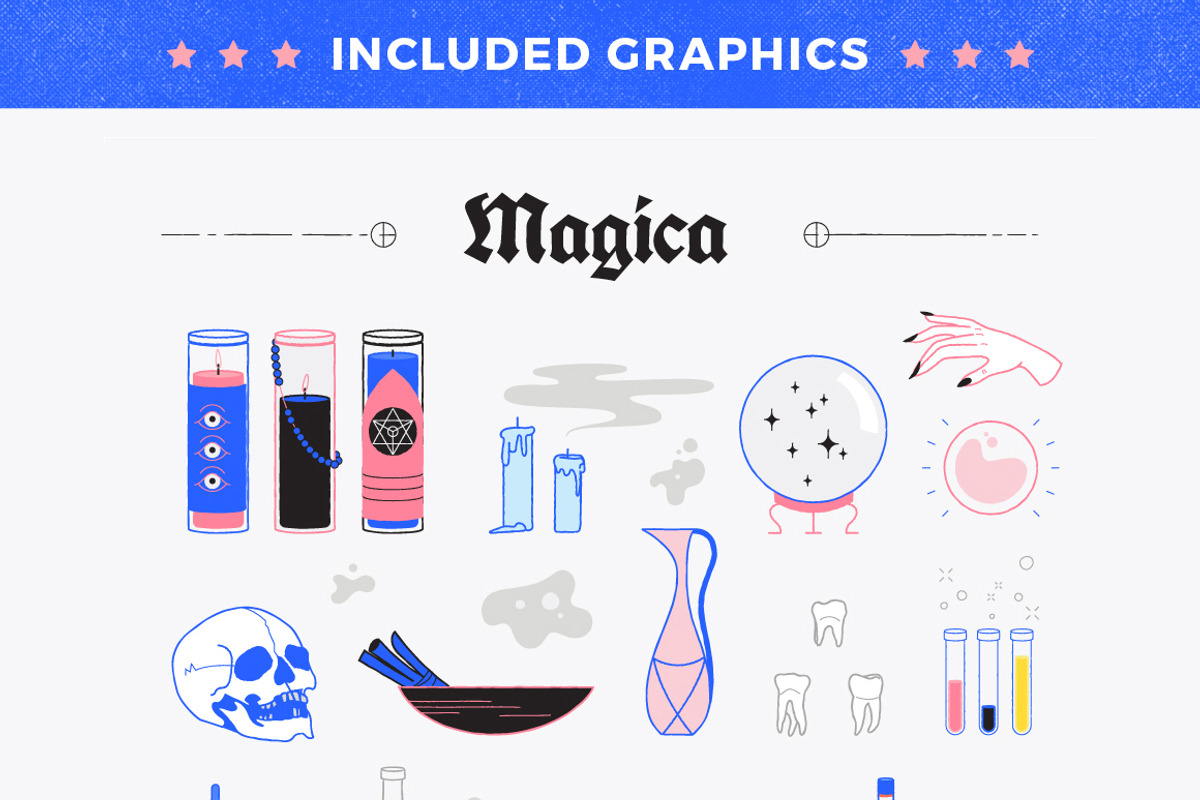 Mystica Magic Collection, a Texture Illustration by Elevens (Photo 2 of 5)