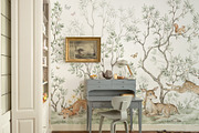 Chinoiserie Watercolor Wild Nature, a Decorative Illustration by Kreker Kate (Thumbnail 2 of 12)
