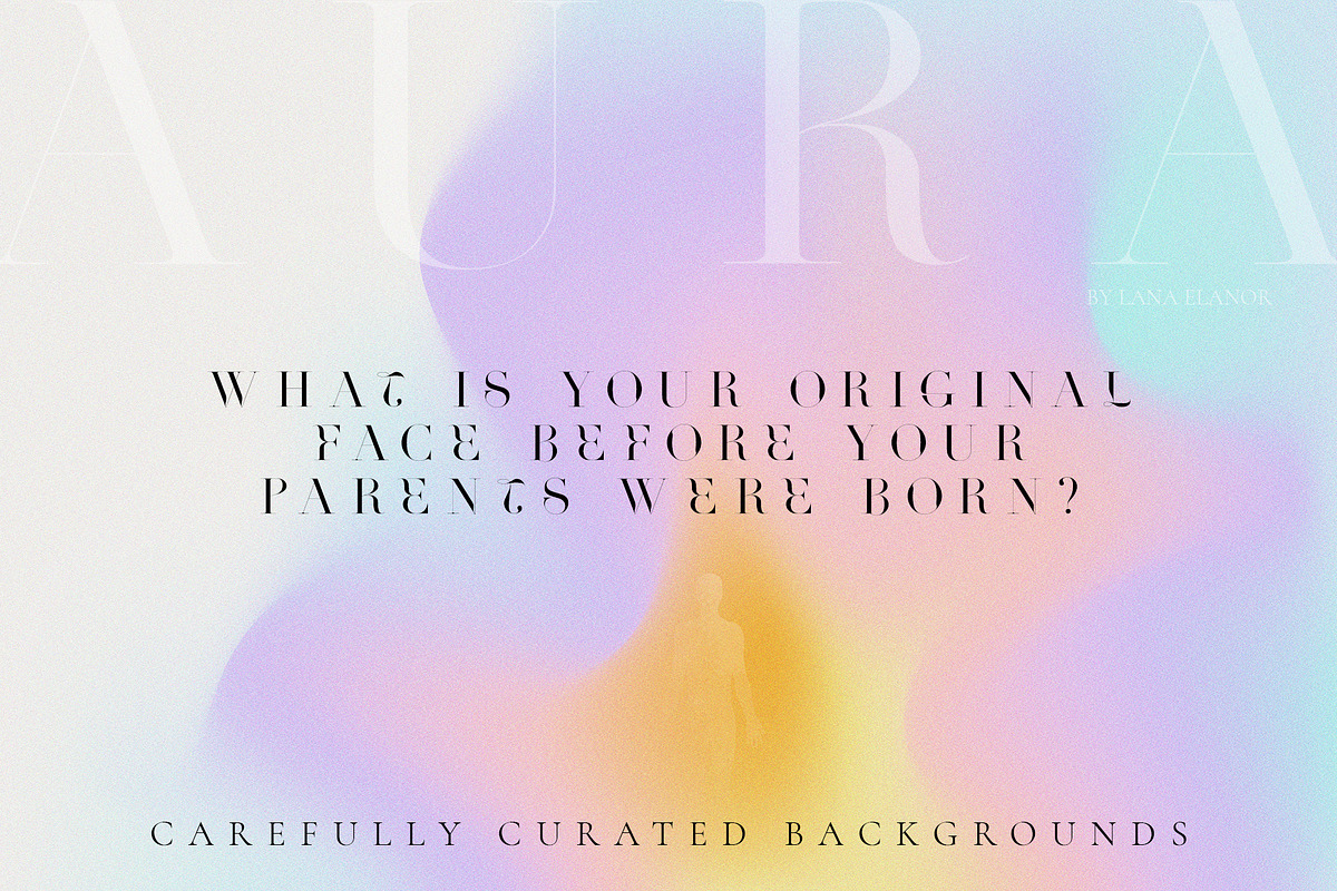 AURA gradient collection, a Texture Graphic by Lana Elanor (Photo 4 of 14)
