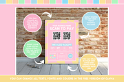 Pastel Scan to Pay Sign, a Stationery Template by SunshineStudioBoutique (Thumbnail 4 of 11)