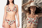 Classic Vintage Roses Pattern, a Pattern Graphic by Yello_illustration (Thumbnail 5 of 16)