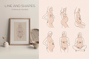 Pregnant & Maternity Woman, a Person Illustration by ms Julia Nova (Thumbnail 2 of 9)