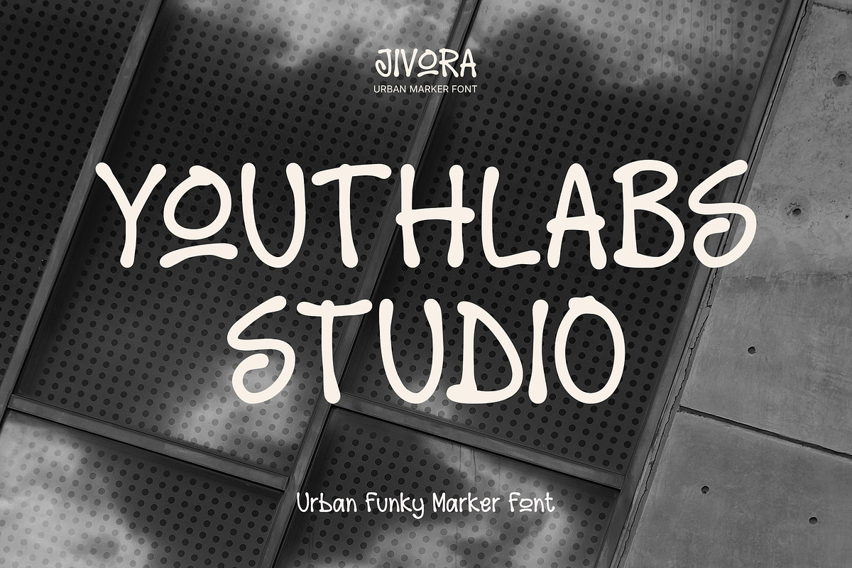 Jivora - Urban Funky Marker Font, a Handwritten Font by Youthlabs Studio (Photo 15 of 15)