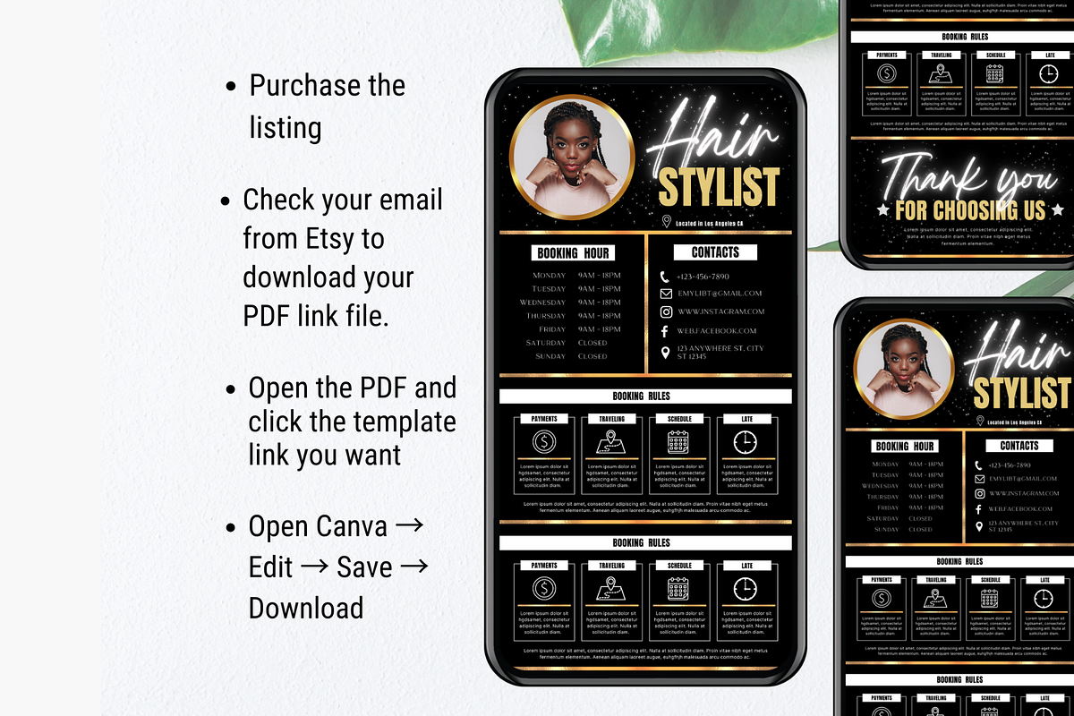 Acuity Scheduling Template, a Templates & Theme by TimCanvaTemplate (Photo 4 of 5)