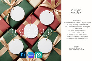 Ornament Mockup Set of 5