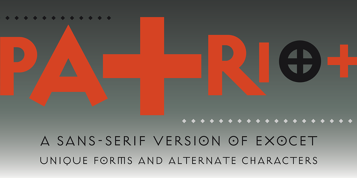 Patriot, a Sans Serif Font by Barnbrook Fonts (Photo 1 of 6)