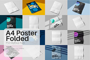 A4 Poster Folded Mockup Pack, a Mockup by Remnand Studio (Thumbnail 13 of 13)