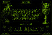 Vonire Bound Typeface, a Blackletter Font by alit design (Thumbnail 14 of 20)