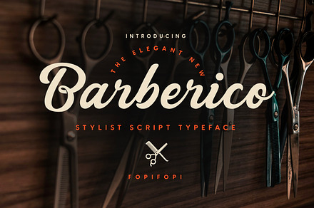 Barberico: The Bold & Stylish Script