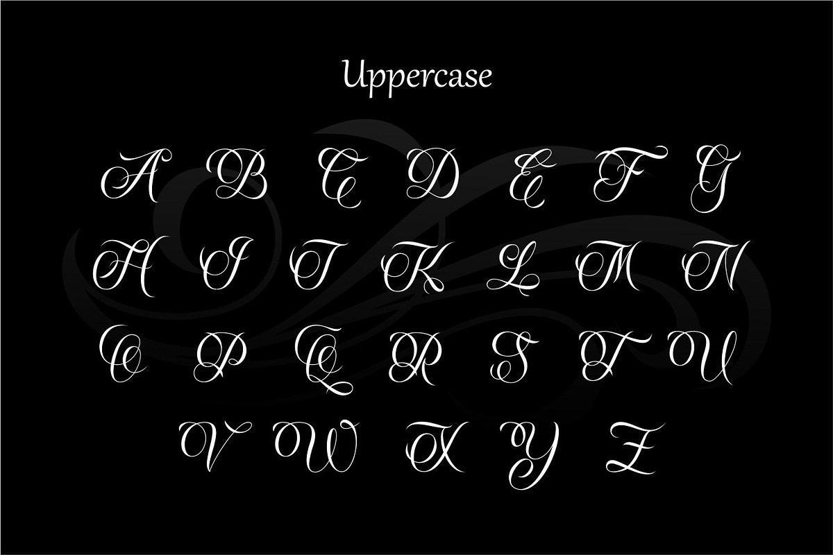 Soul Cahill Tattoo Font, a Script Font by WhymoreArt (Photo 10 of 12)