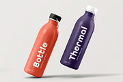 Thermal Bottle Mock-up, a Product Mockup by zippypixelstudio (Thumbnail 8 of 12)