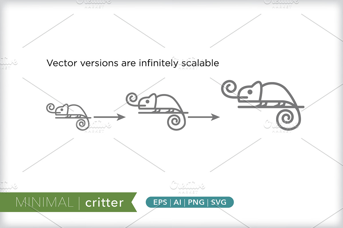 Minimal critter icons, an Outline Icon by Picture Window (Photo 4 of 5)
