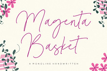 Magenta Basket Font