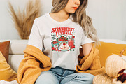 Retro Strawberry Sublimation Design, a Seasonal Illustration by DreamPrint404 (Thumbnail 3 of 6)
