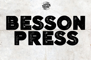 Besson - 2 vintage fonts