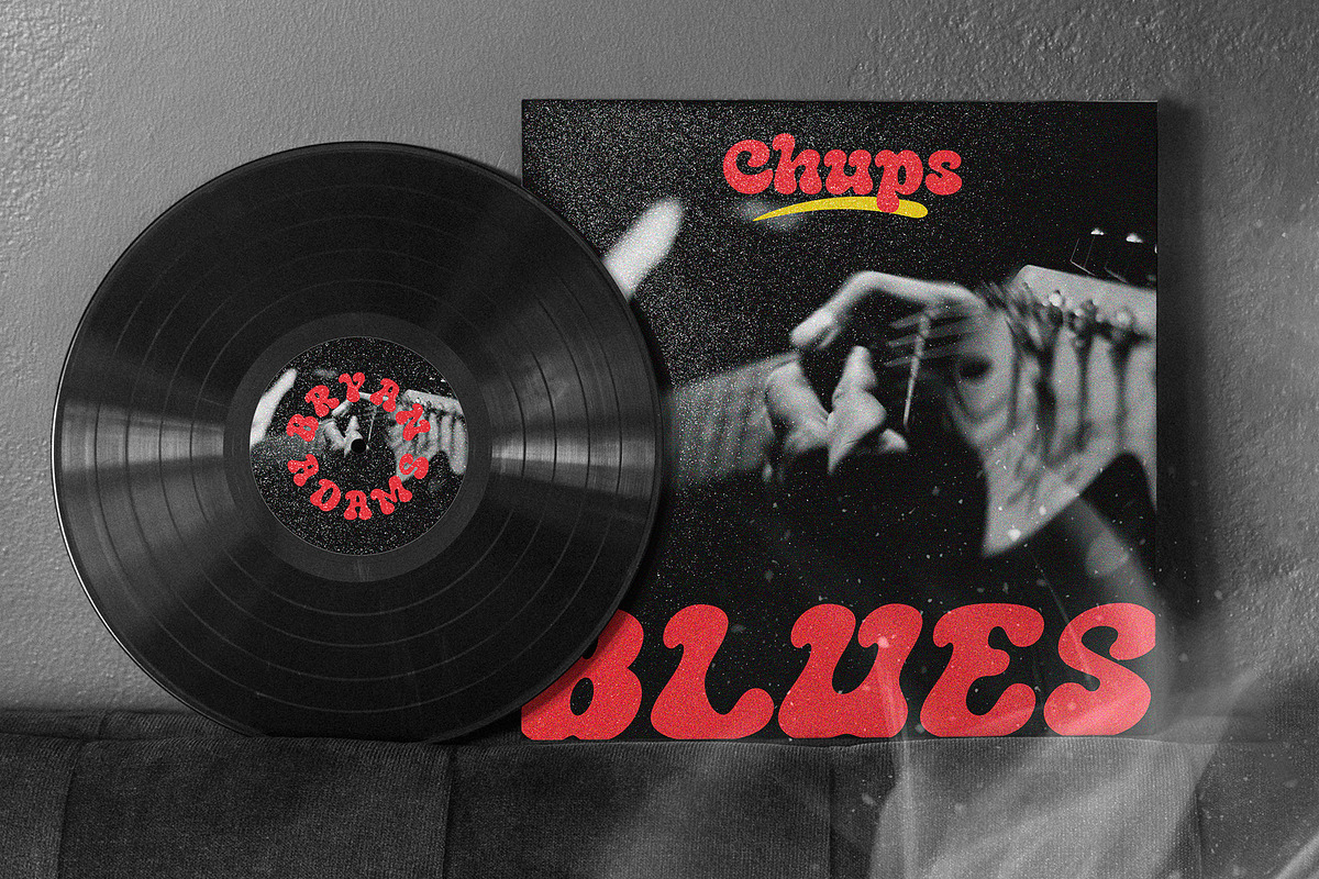 Chups - Groovy Retro Font, a Serif Font by roomspace creative lab (Photo 10 of 14)