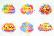 Happy Birthday Sublimation Bundle, an Illustration by Creative Art (Thumbnail 2 of 9)