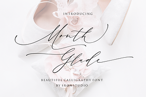 Month Glade - Calligraphy Font