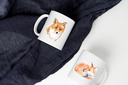 Watercolor Fox Illustration, an Animal Illustration by Foxery Digital (Thumbnail 3 of 5)