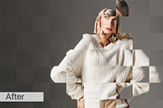 Fragmented Mosaic Photo Effect, a Layer Style Add-On by graphypix (Thumbnail 2 of 9)