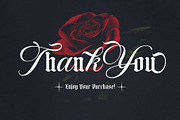 Boomsong Typeface, a Blackletter Font by alit design (Thumbnail 16 of 16)