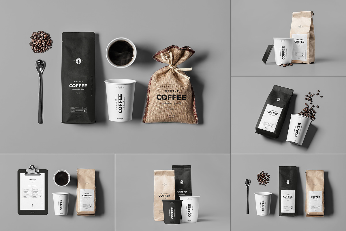 Coffe Mock-up, a Cups & Container Mockup by Yogurt86 (Photo 1 of 8)