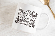 Hello Outline - Cute Outline 3D Font, a Handwritten Font by Airotype (Thumbnail 3 of 9)