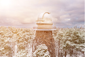 Old observatory tower in the Glen, an Architecture Photo by Nature and travel