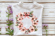 Spring Cherry Blossom Clipart, an Illustration by OK Design (Thumbnail 4 of 6)