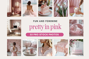 Soft Pink Stock Photos Girl Boss