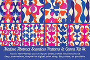 Matisse Cut-Out Seamless Patterns, a Pattern Graphic by ARTOZEN DIGITAL (Thumbnail 1 of 20)