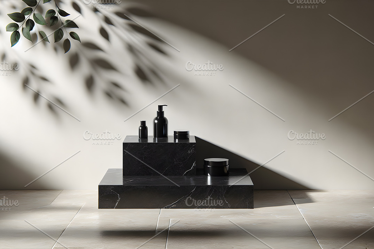 10 3D marble stone podium Bundle, a Background Photo by zahidhossainalif (Photo 7 of 11)