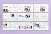 White Business Plan Google Slide, a Presentation Template by graphicook (Thumbnail 3 of 4)