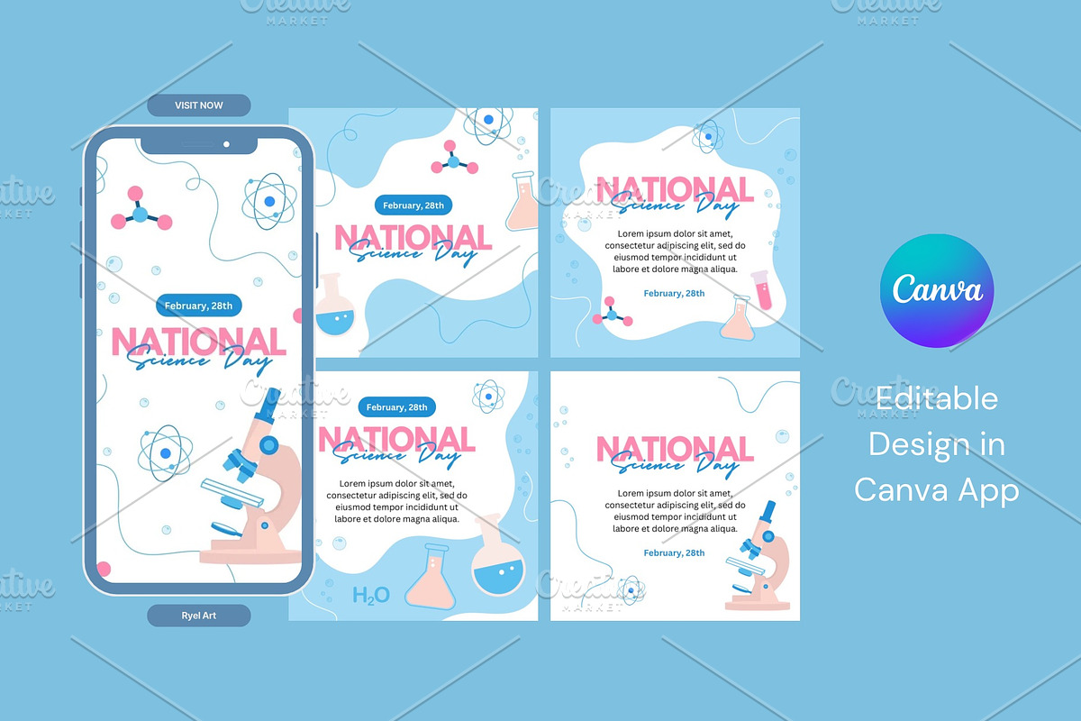 National Science Day Template