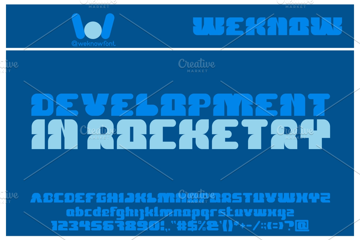 forest jump font, a Font by weknow (Photo 2 of 5)