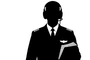 collection of pilot silhouettes, an Illustration by Amazin_art (Thumbnail 13 of 29)