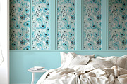 Wallpaper Bedroom Scene  Mockup, a Product Mockup by Nora Gad (Thumbnail 10 of 24)