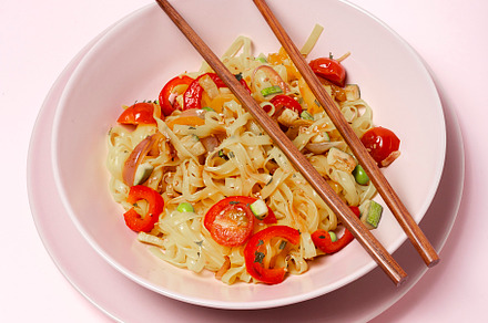 Noodles with vegetableshealthy food stock photo containing noodles and vegan, a Food & Drink Photo by huertas19