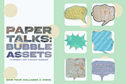 PaperTalks – 75 Speech Bubbles, an Object Graphic by Megan Aili Designs (Thumbnail 6 of 10)