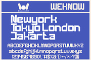 Metropolis Font, a Font by weknow (Thumbnail 2 of 8)